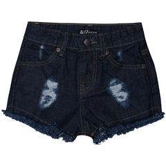 A2Z 4 Kids Girls Shorts Skinny Ripped Jeans Denim Stretch Short Casual�Half�Pant