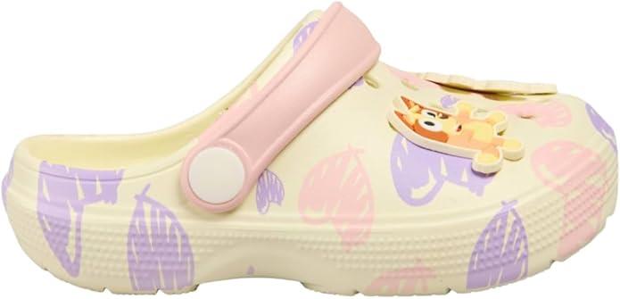 Kids Bluey Girls Clogs Summer Slip On Sandals Officially Licensed Beach Shoes