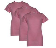 Kids Girls Short Sleeves 3 Pack T Shirts Trendy Stylish Breathable Summer Top