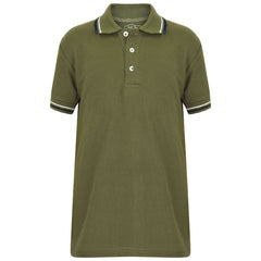 Kids Boys Girls Polo T Shirt Designer Plain Color School T-Shirts PE Top 3-13 Yr