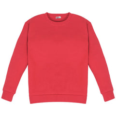 Kids Girls Boys Sweatshirt  Plain Crew Round Neck Uniform  Age 2-13 Years