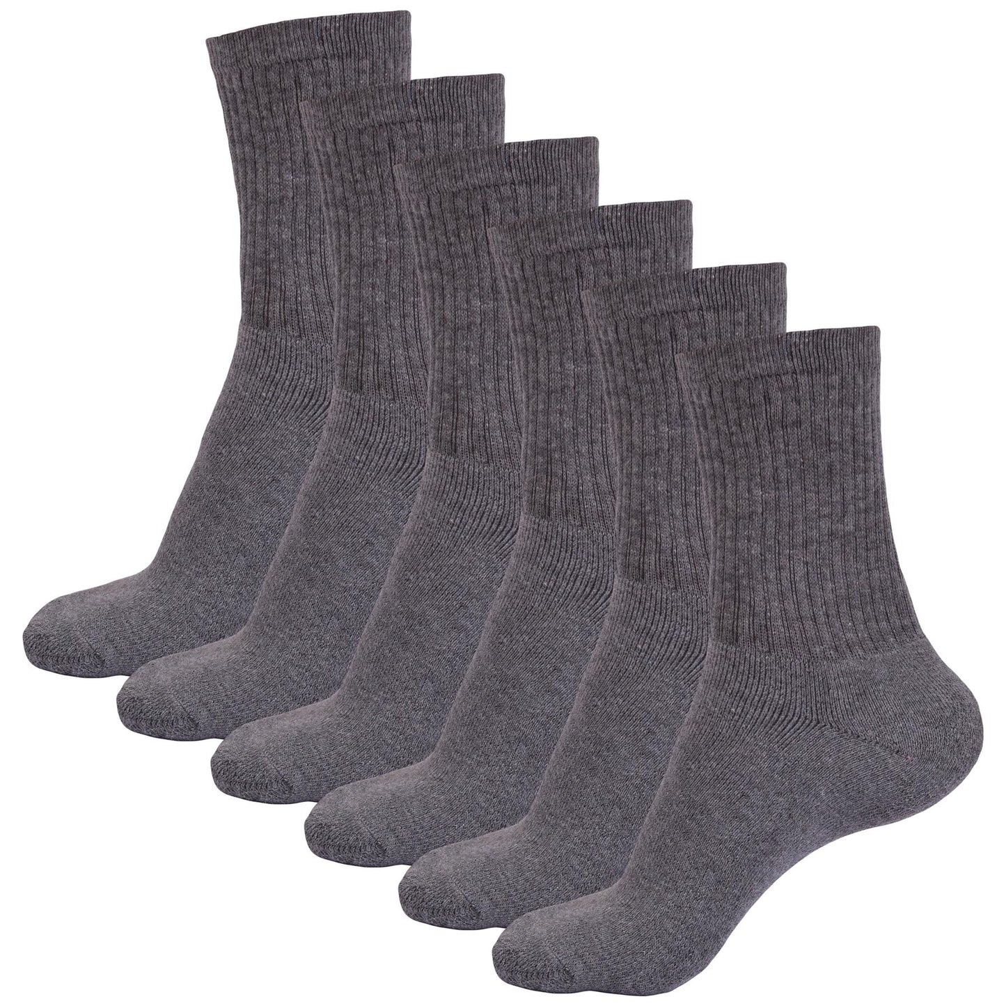 Kids Boys PE School Sports Socks Athletic Cotton Crew Socks Ideal for Playground