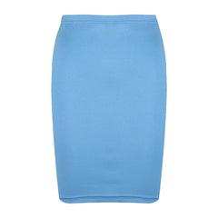 Kids Girls Plain Pencil Skirt Trendy Summer Clothing Sets Age 5-13 Years