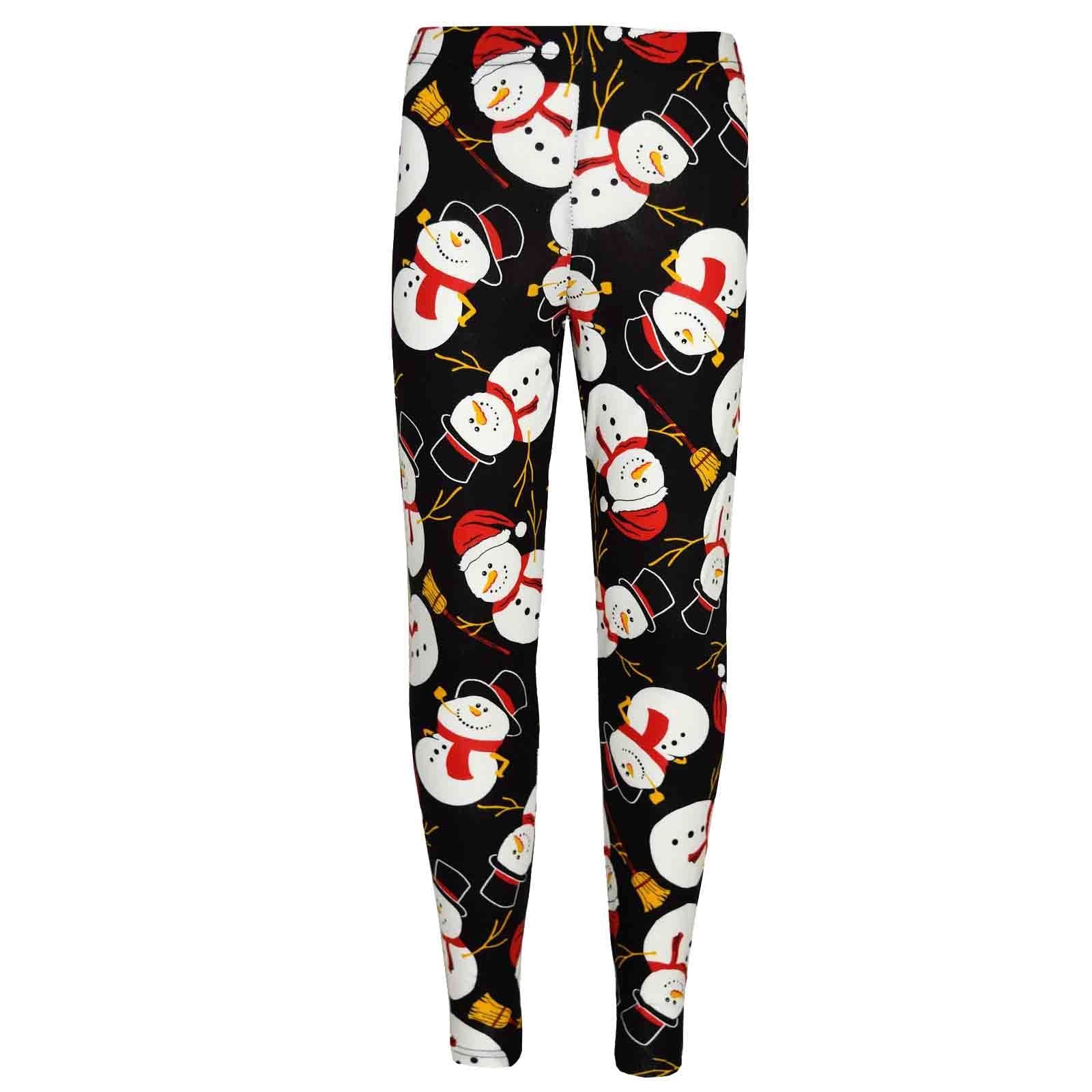 legging-snowman-black