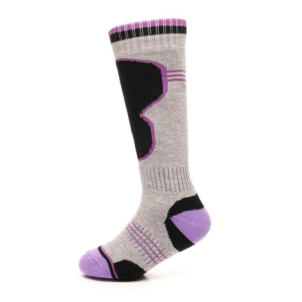 A2Z 4 Kids Girls Thermal Ski Socks Winter Skiing Snowboarding Hiking Warm Socks