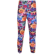 Girls Halloween Legging Spider Web Skull Print Leggings Fancy Costume 3-13 Years