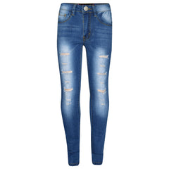 A2Z 4 Kids Girls Jeans Lightweight Ripped Comfort Stretchable Jeans Age 3-14 Years