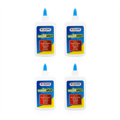 A2Z Wood Glue Strong Bond Adhesive DIY Woodworking Repair Clear Dry Multi Pack