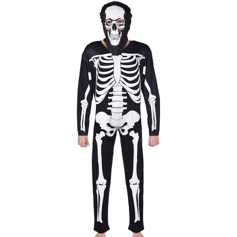 Kids Girls Boys Skeleton Halloween A2Z Onesie One Piece Glow In The Dark Pyjamas