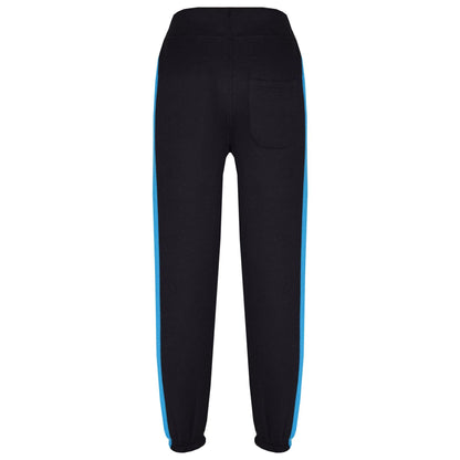 Kids Boys Girls Joggers Contrast Panel Jogging Pants  Casual Trousers 5-13 Years