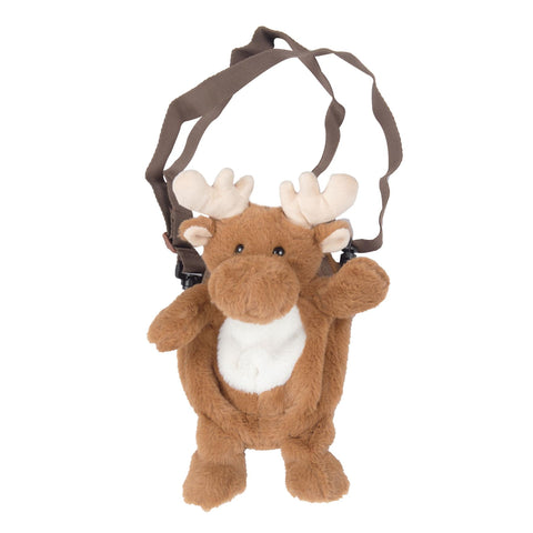 Girls Teens Ladies Crossbody Bag Cell Phone Purse 3D Animal Moose Shoulder Bag