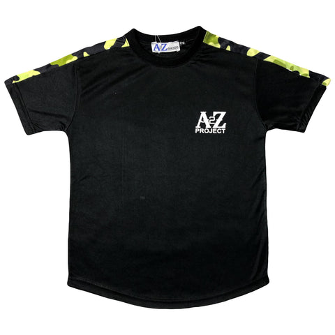 Kids A2Z Project Camo Print Panel Top & Shorts Set Sports Girls Boys Age 5-13