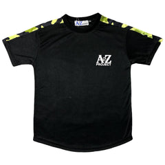Kids A2Z Project Camo Print Panel Top & Shorts Set Sports Girls Boys Age 5-13
