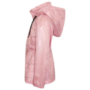 A2Z 4 Kids Raincoat Jackets Baby Pink Windbreaker Waterproof Parka Shower Resistant Hooded Raincoat Childrens Girls Age 5-13 Years