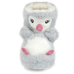 A2Z 4 Kids Boys Girls Cute 3D Animal Booties Winter Plush Warm Kids Slippers