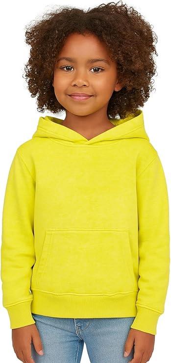 Girls Boy Plain & Tie Dye Print Sweatshirt Pullover Hooded Jumper PE School Coat