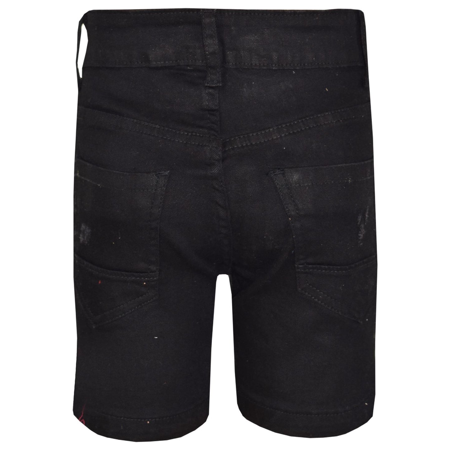 Kids Boys Distressed Denim Shorts Comfort Stretch Jeans Trouser Pants Age 5-13
