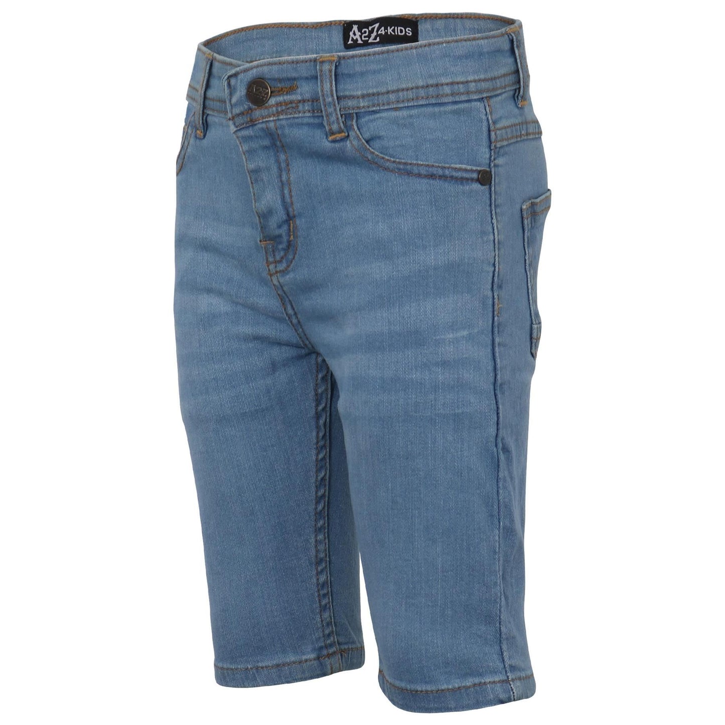 A2Z 4 Kids Boys  Shorts Comfort Stretch Skinny Jeans  Trendy Summer  5-13 Years