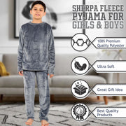 A2Z 4 Kids Childrens Warm Fleece twosie Crew Neck Pyjamas For Boys & Girls Sleepover 2 Piece Gift Set Age 5-6, 7-8, 9-10, 11-12 & 13 years