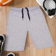 A2Z 4 Kids Boys 100% Cotton Shorts Comfort Stretch Grey Pants Trendy Casual Summer Cool Lightweight Shorts For Boys Age 5 6 7 8 9 10 11 12 13 Years - A2Z 4 Kids