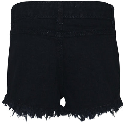 A2Z 4 Kids Girls Shorts Skinny Ripped Jeans Denim Stretch Short Casual�Half�Pant