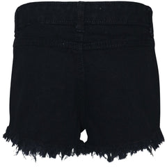 A2Z 4 Kids Girls Shorts Skinny Ripped Jeans Denim Stretch Short Casual�Half�Pant