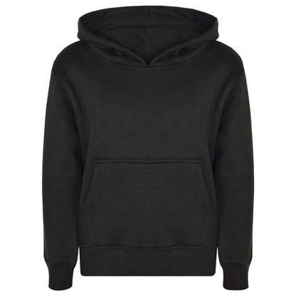 Kids Girls Boys Plain Tracksuit Hooded Hoodie Bottom Jog Suit Joggers 5-13 Years