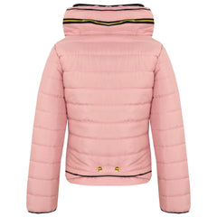 A2Z 4 Kids Girls Jacket Kids Stylish Dusty Pink._Padded Puffer Bubble Fur Collar Quilted Warm Thick Coat Jackets 3 4 5 6 7 8 9 10 11 12 13 Years