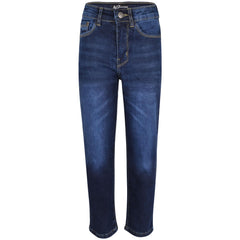 A2Z 4 Kids Boys Relaxed Straight Fit Cut Jeans for Teens Cotton Jean Age 5-13 Yr