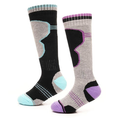 A2Z 4 Kids Girls Thermal Ski Socks Winter Skiing Snowboarding Hiking Warm Socks
