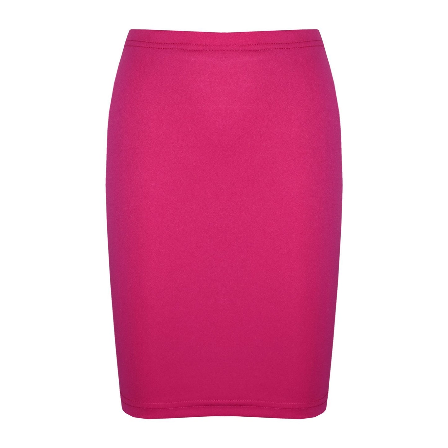 Kids Girls Plain Pencil Skirt Trendy Summer Clothing Sets Age 5-13 Years