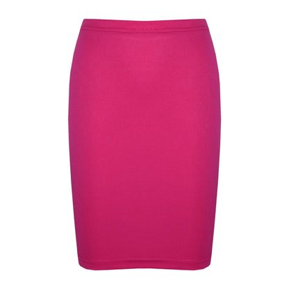 Kids Girls Plain Pencil Skirt Trendy Summer Clothing Sets Age 5-13 Years