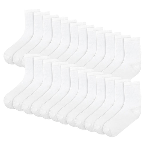A2Z 12 Pack Ladies Socks Cotton Rich Plain Stylish Soft Comfortable Women Socks