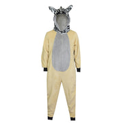 A2Z 4 Kids Unisex 2 Tone Zebra A2Z Onesie One Piece Zebra Cosplay Jumpsuit