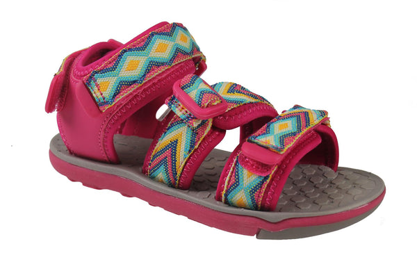 Girls Open Toe Summer Beach Sports Hiking Mules Sandals Easy Fasten House Shoes