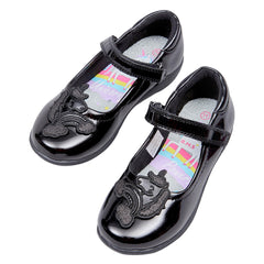 A2Z 4 Kids Girls Unicorn Patent Shoe PU Leather Mary Jane Back to School Shoes
