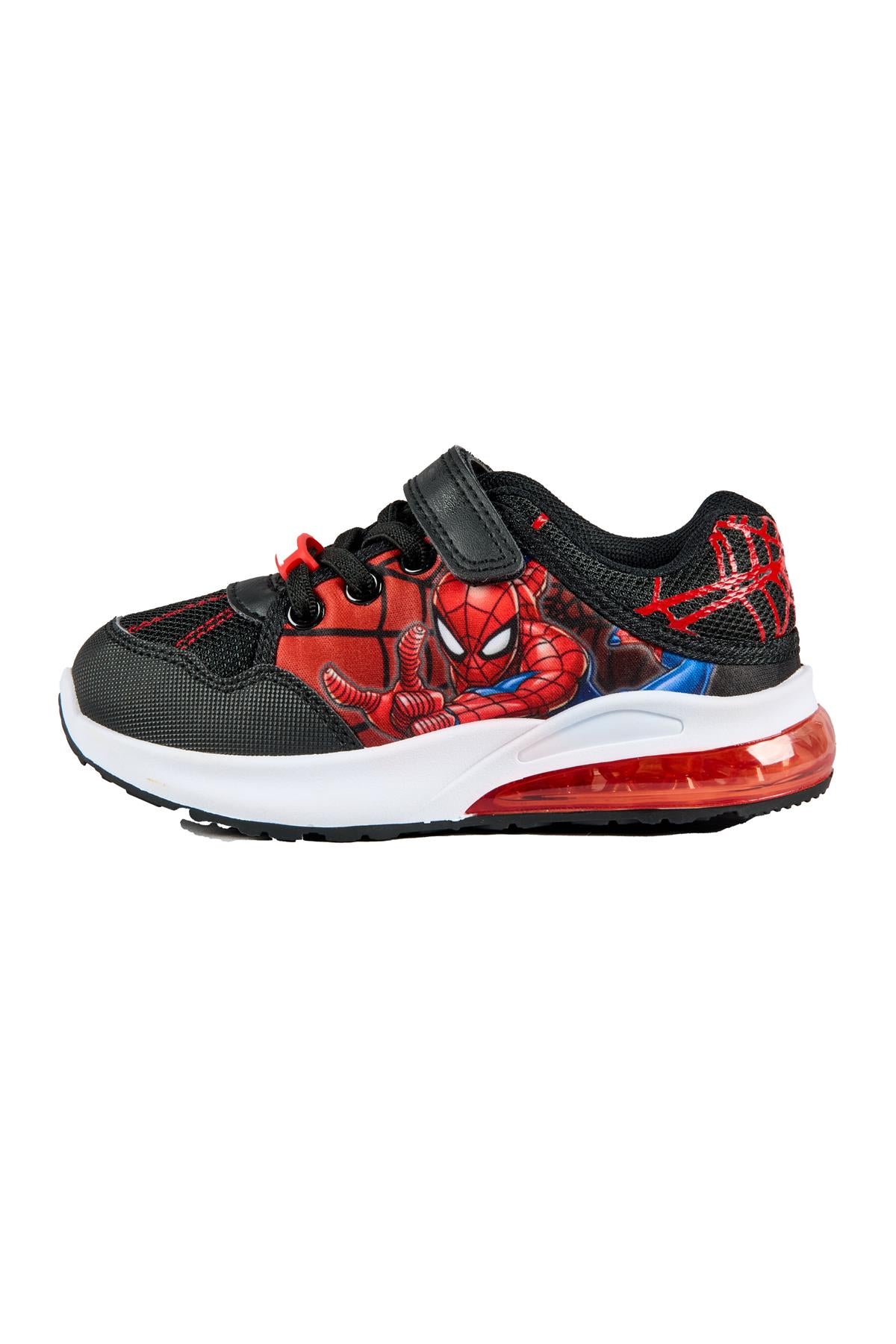 Kids Marvel Spiderman Boys Trainers Officially Licensed with Strap Running Shoes