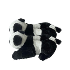 A2Z Boys Girls Womens Mens Panda 3D Plush Slippers Warm Indoor Shoes Kids Adults