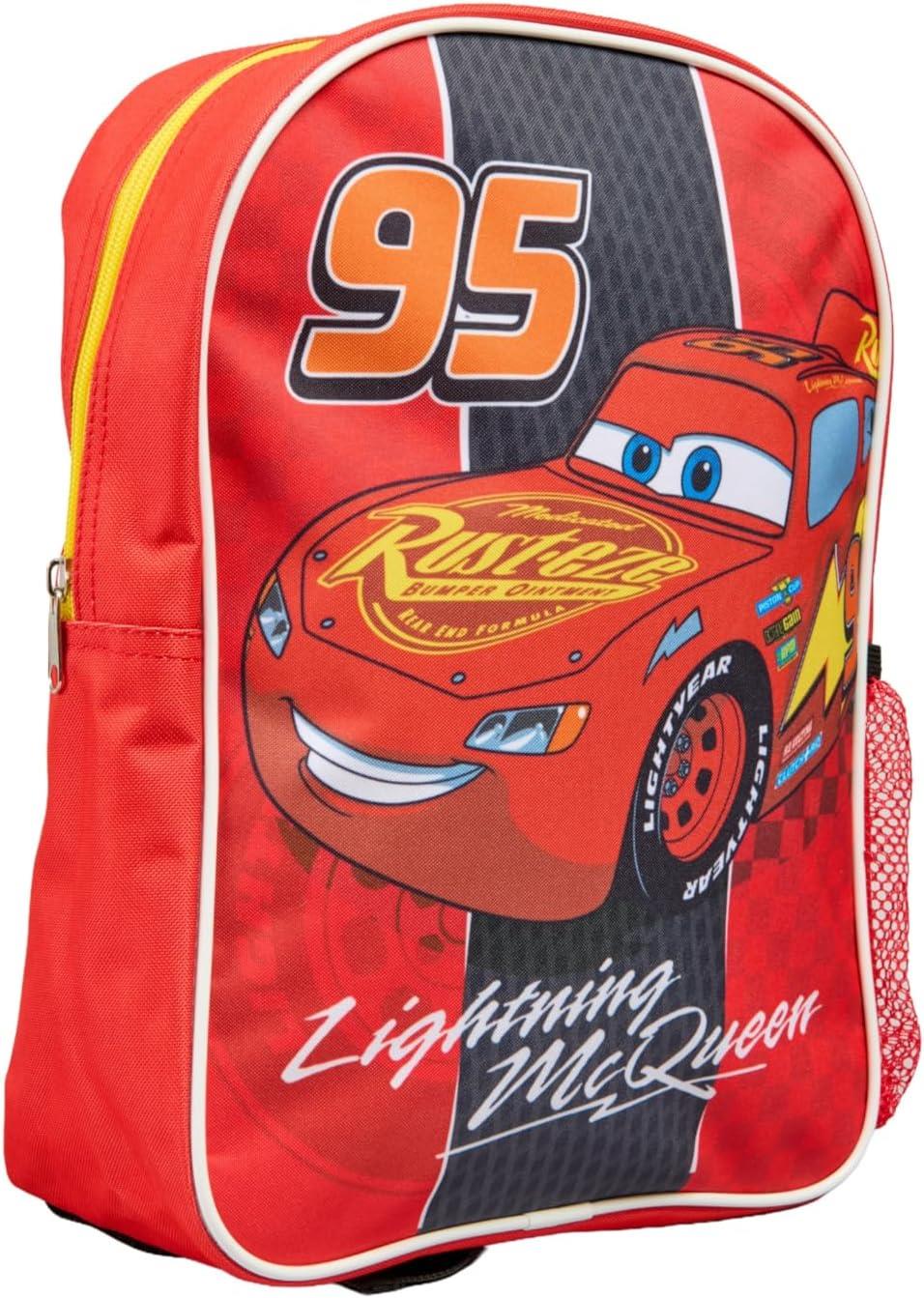 Disney Pixar Cars Lightning McQueen Kids Backpack Official Licensed School Bag
