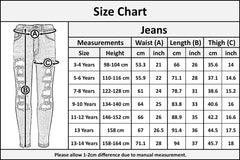 A2Z 4 Kids Girls Stretch Comfortable Jeans Lightweight Denim Ripped Skinny Pants