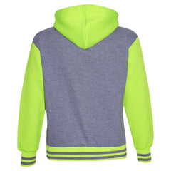 Kids Jacket Girls Boys Baseball Hooded Jacket Varsity Hoodie New Age 2-13 Years