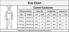 A2Z 4 Kids Girls Boys Xmas Nativity Donkey Costume School Play Fancy Dress 3-14