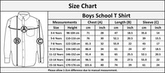 Kids Boys T Shirts Plain School Uniform Shirt Long Sleeves Soft Tank Top & Tees - A2Z 4 Kids