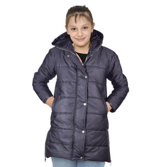 A2Z 4 Kids Girls Down Vest Fashion Oversized Hooded Quilted Padded Jacket