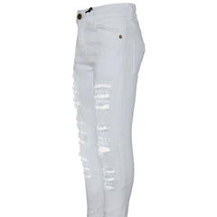 A2Z 4Kids Kids Ripped Jeans Comfort Stretch Jeans Cotton  Pants  Age 3-14 Years