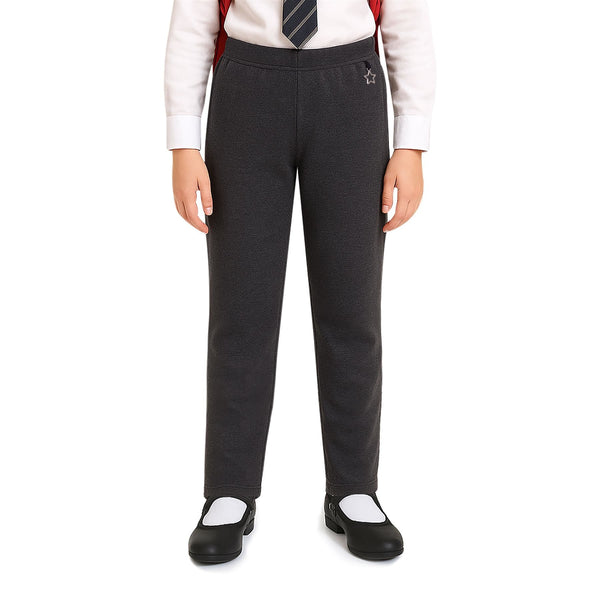 A2Z 4 Kids Girls Pants Plain School Uniform Pull Up Regular Fit School Trousers