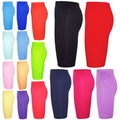 Kids Girls Plain Pencil Skirt Trendy Summer Clothing Sets Age 5-13 Years