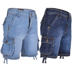 A2Z 4 Kids Boys Cargo Stretch Casual Multi Pocket Summer  Shorts Age 5-13Years