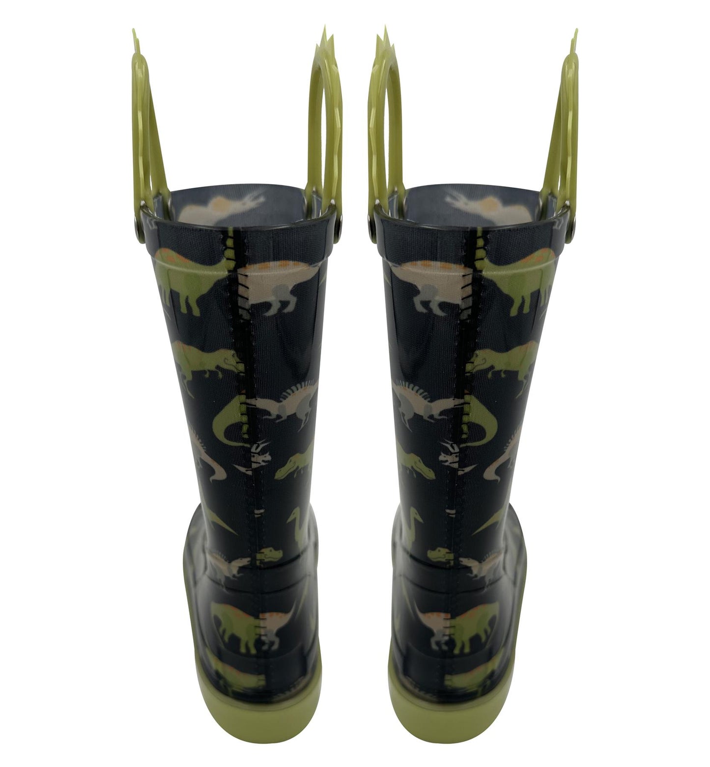 Dinosaur Wellington Boots Boys Girls PVC Rain Wellies Non-Slip Waterproof Shoes