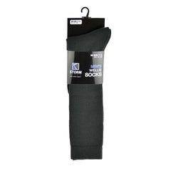 A2Z Mens Knee High Welly Wellington Pack Of 3 Boots Comfortable Cosy Warm Socks